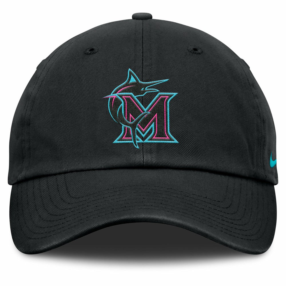 Miami Marlins Nike Unisex 2025 City Connect Club Adjustable Hat Discount