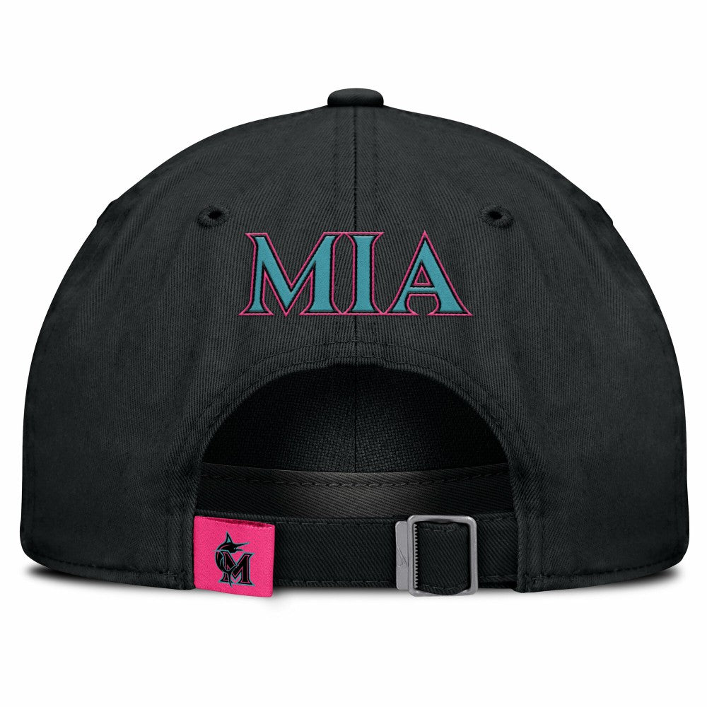 Miami Marlins Nike Unisex 2025 City Connect Club Adjustable Hat Discount