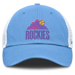 Colorado Rockies Nike Unisex 2025 City Connect Club Adjustable Trucker Hat for sale
