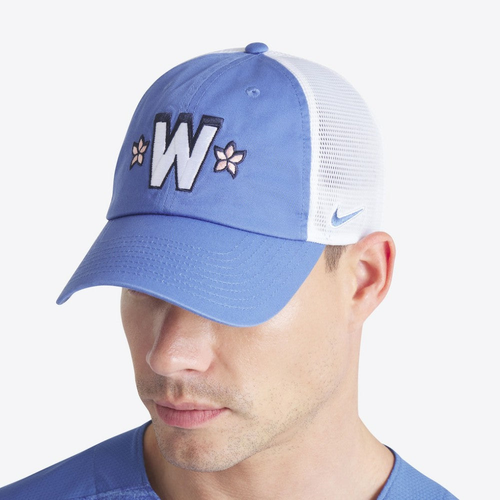 Washington Nationals Nike Unisex 2025 City Connect Club Trucker Adjustable Hat Near Me