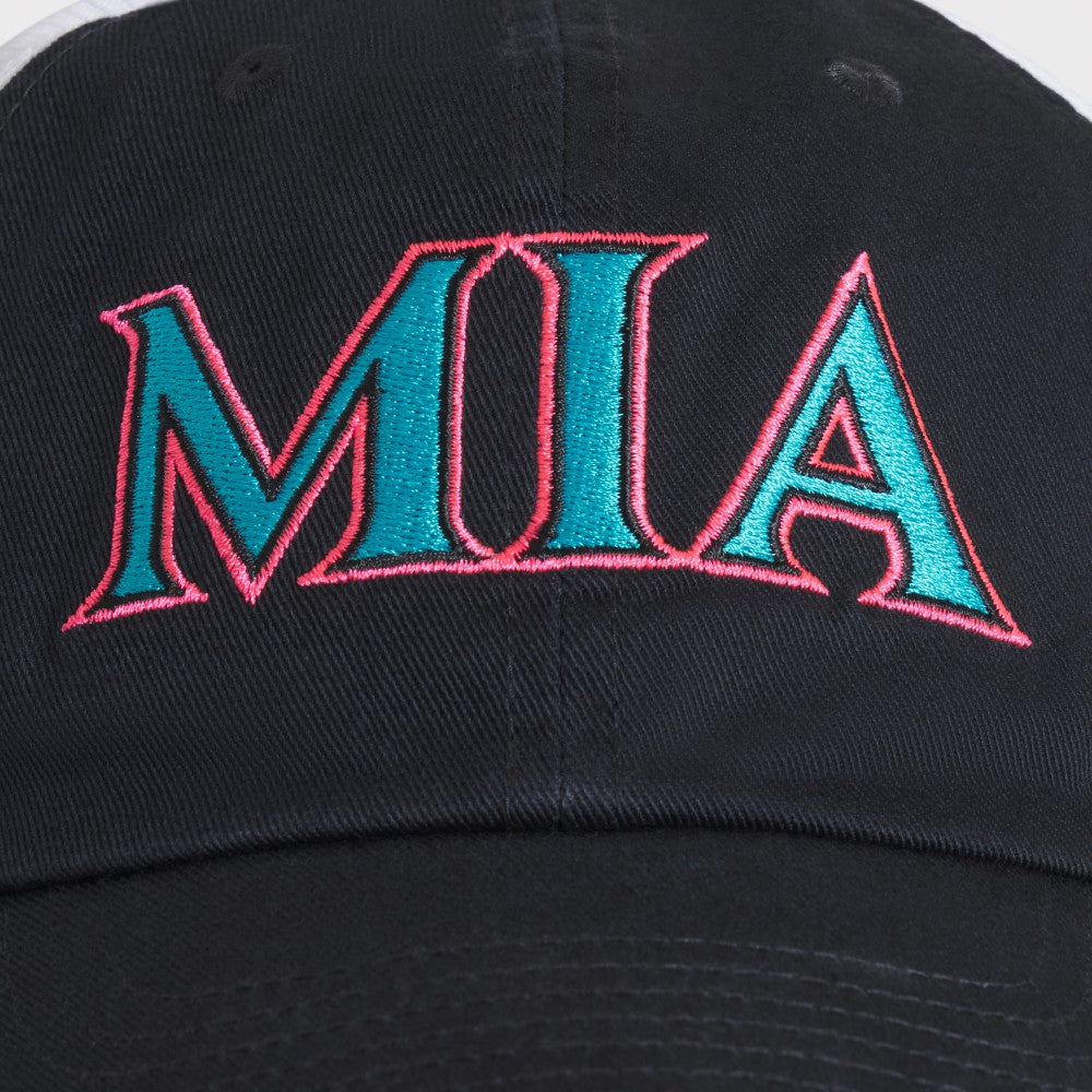 Miami Marlins Nike Unisex 2025 City Connect Trucker Adjustable Hat for sale