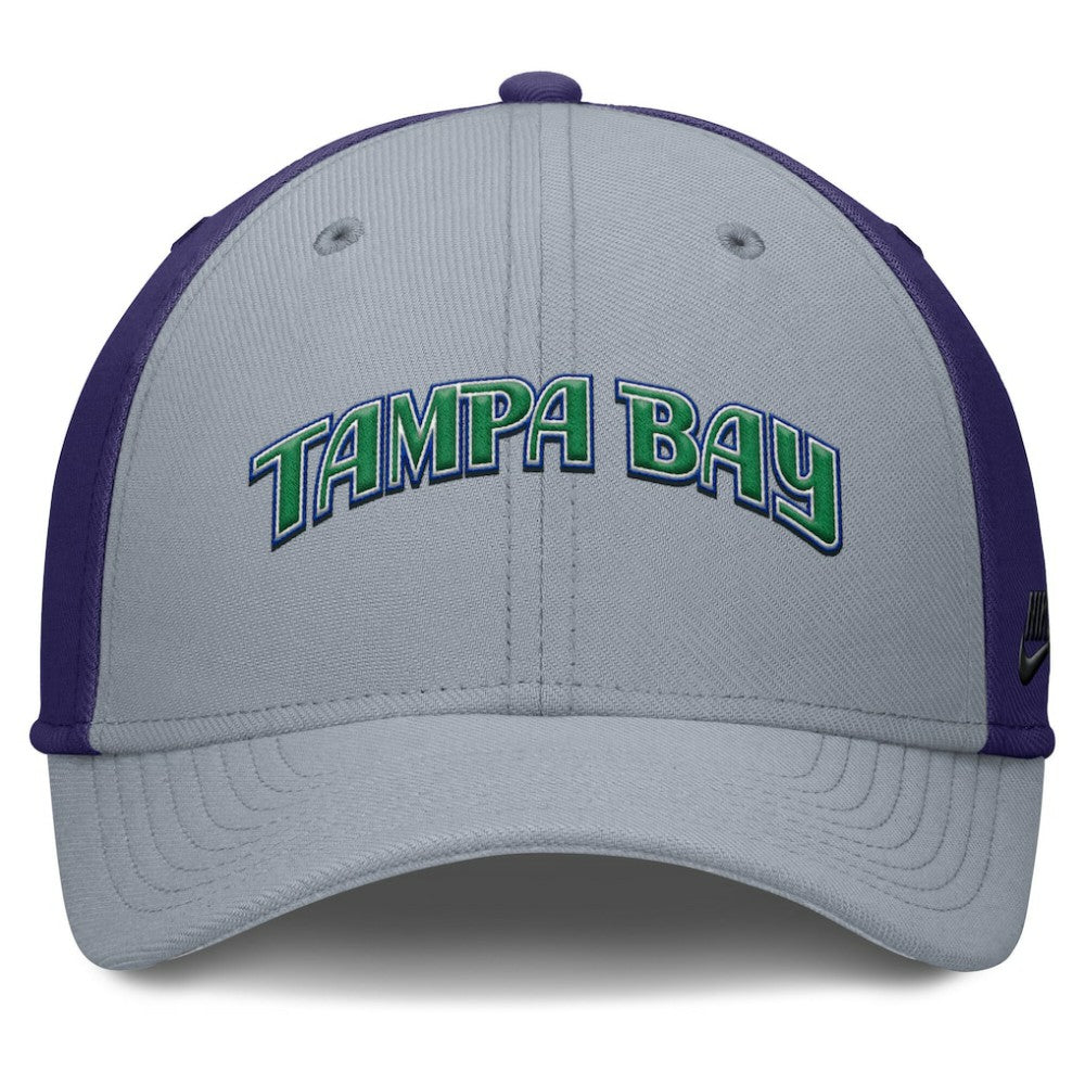 Tampa Bay Rays Nike Rise Swoosh Performance Flex Hat Outlet