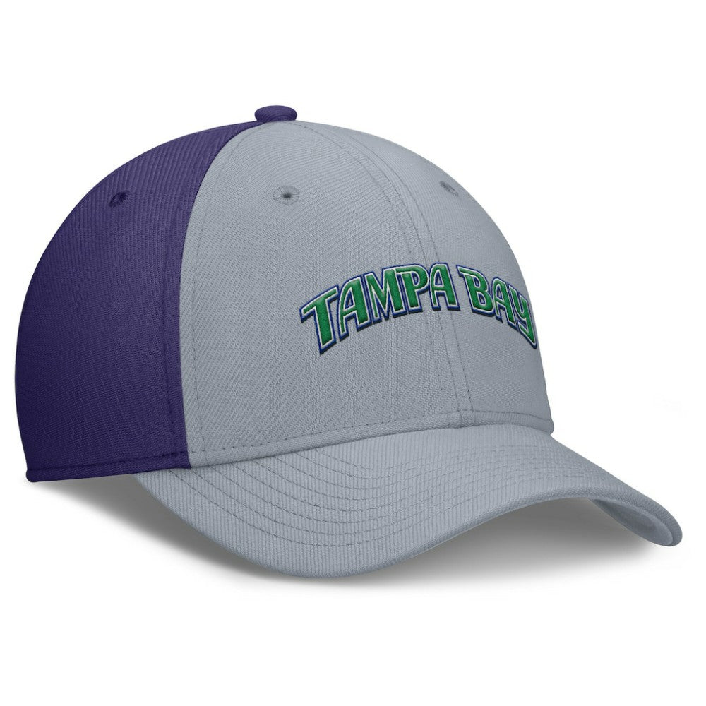 Tampa Bay Rays Nike Rise Swoosh Performance Flex Hat Outlet