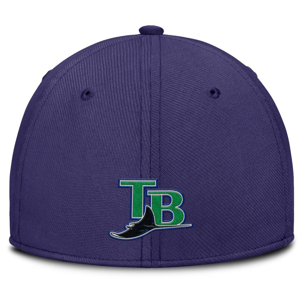 Tampa Bay Rays Nike Rise Swoosh Performance Flex Hat Outlet