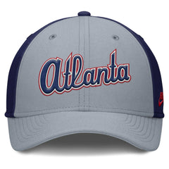 Atlanta Braves Nike Rise Swoosh Performance Flex Hat Sale