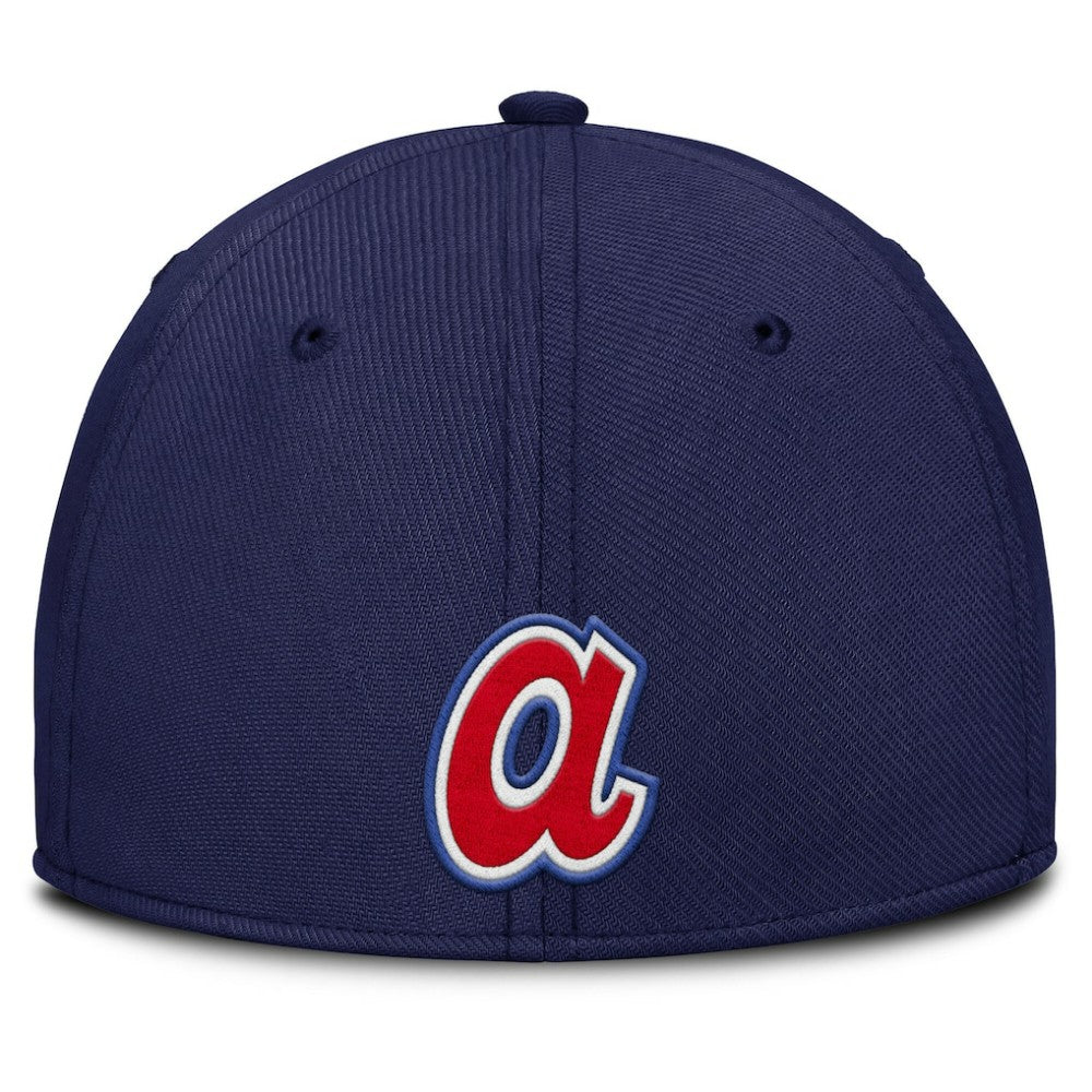 Atlanta Braves Nike Rise Swoosh Performance Flex Hat Sale