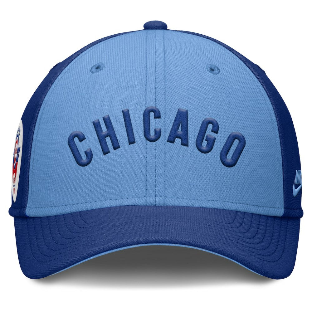 Chicago Cubs Nike Rise Swoosh Performance Flex Hat Discount