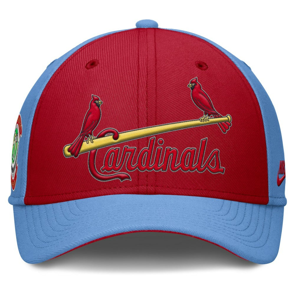 St. Louis Cardinals Nike Rise Swoosh Performance Flex Hat Discount