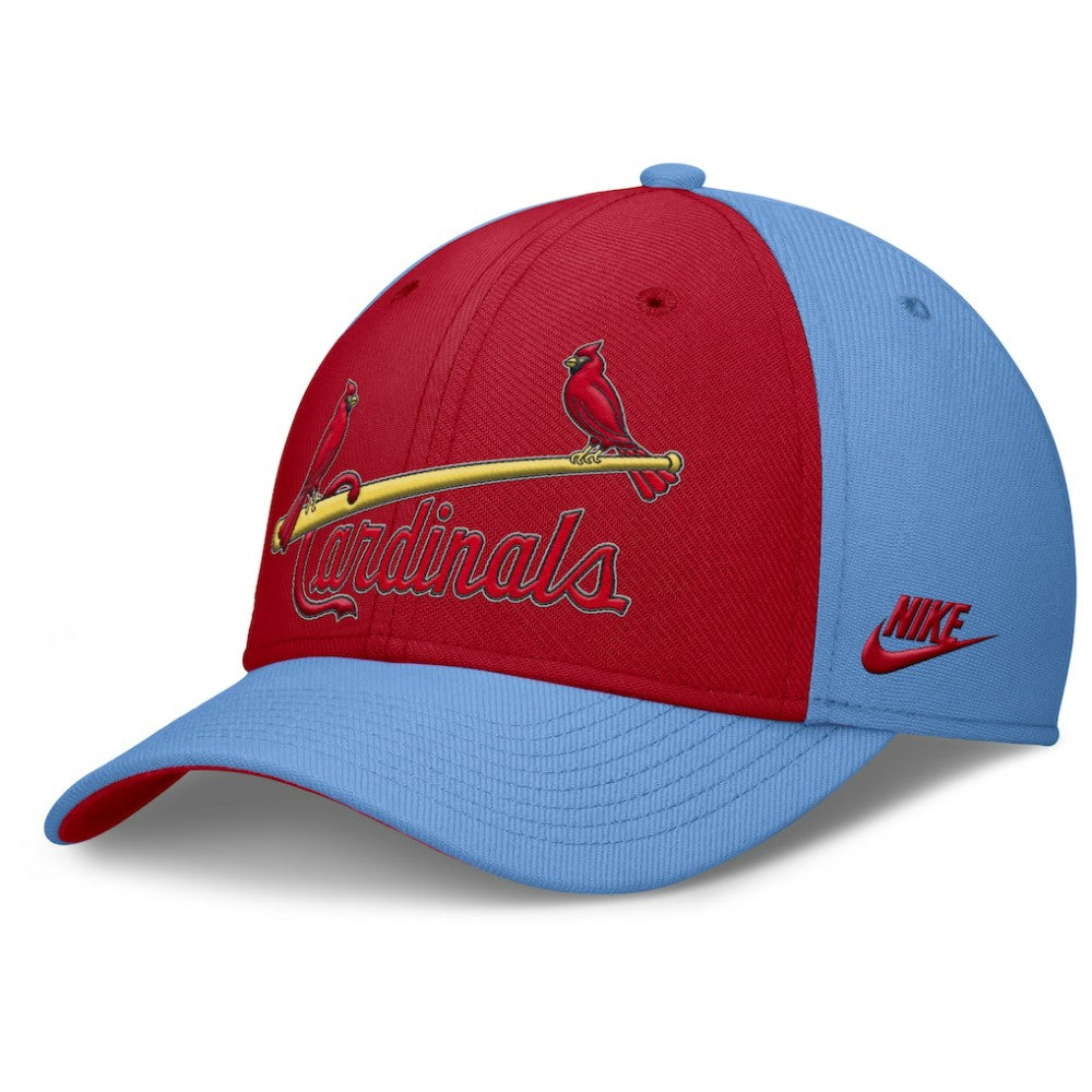 St. Louis Cardinals Nike Rise Swoosh Performance Flex Hat Discount