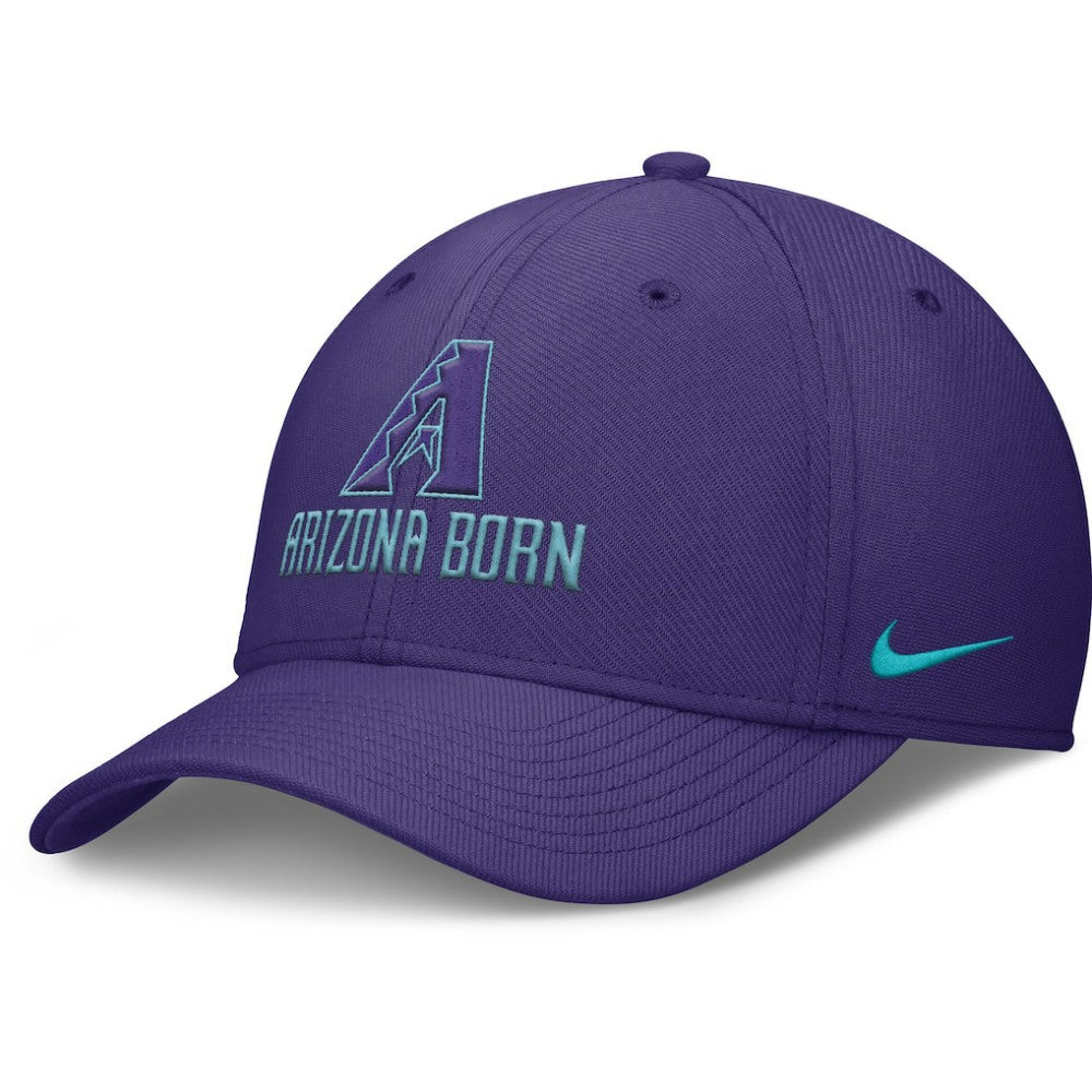 Arizona Diamondbacks Nike 2025 City Connect Rise Swoosh Performance Flex Hat Outlet