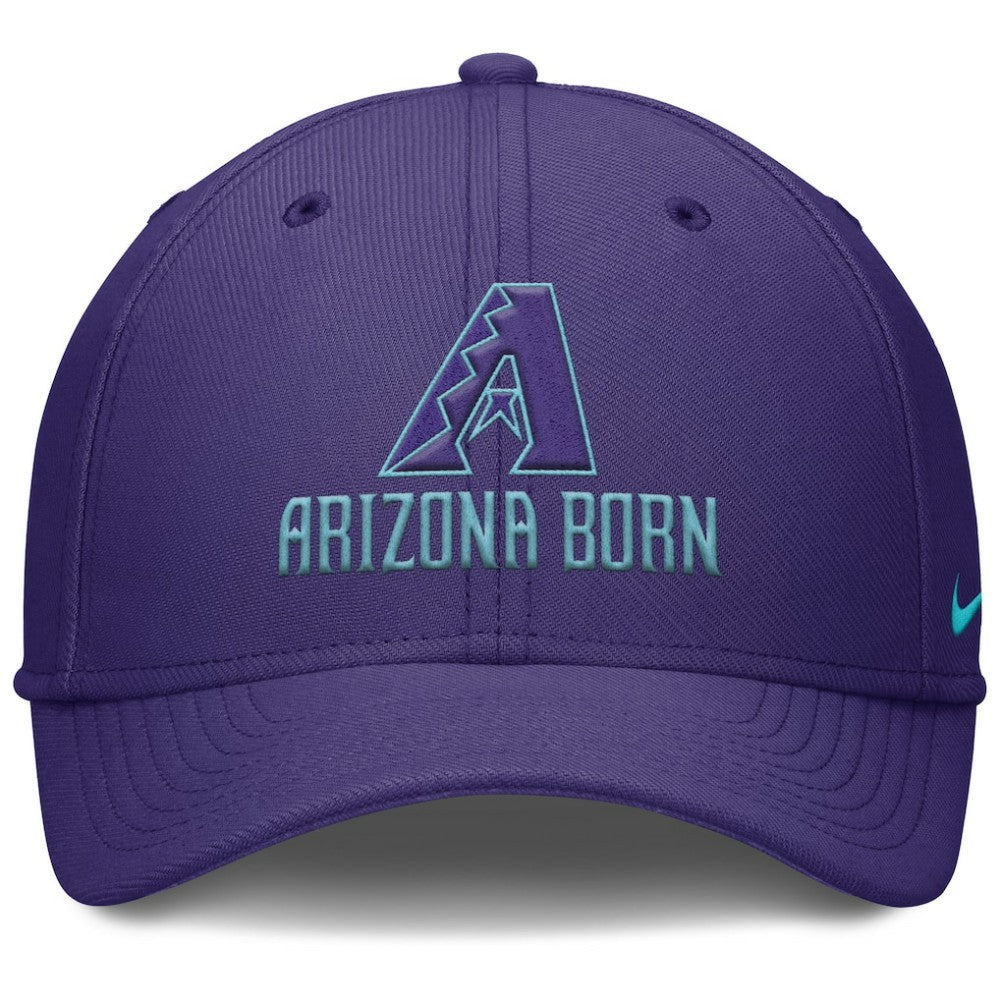 Arizona Diamondbacks Nike 2025 City Connect Rise Swoosh Performance Flex Hat Outlet