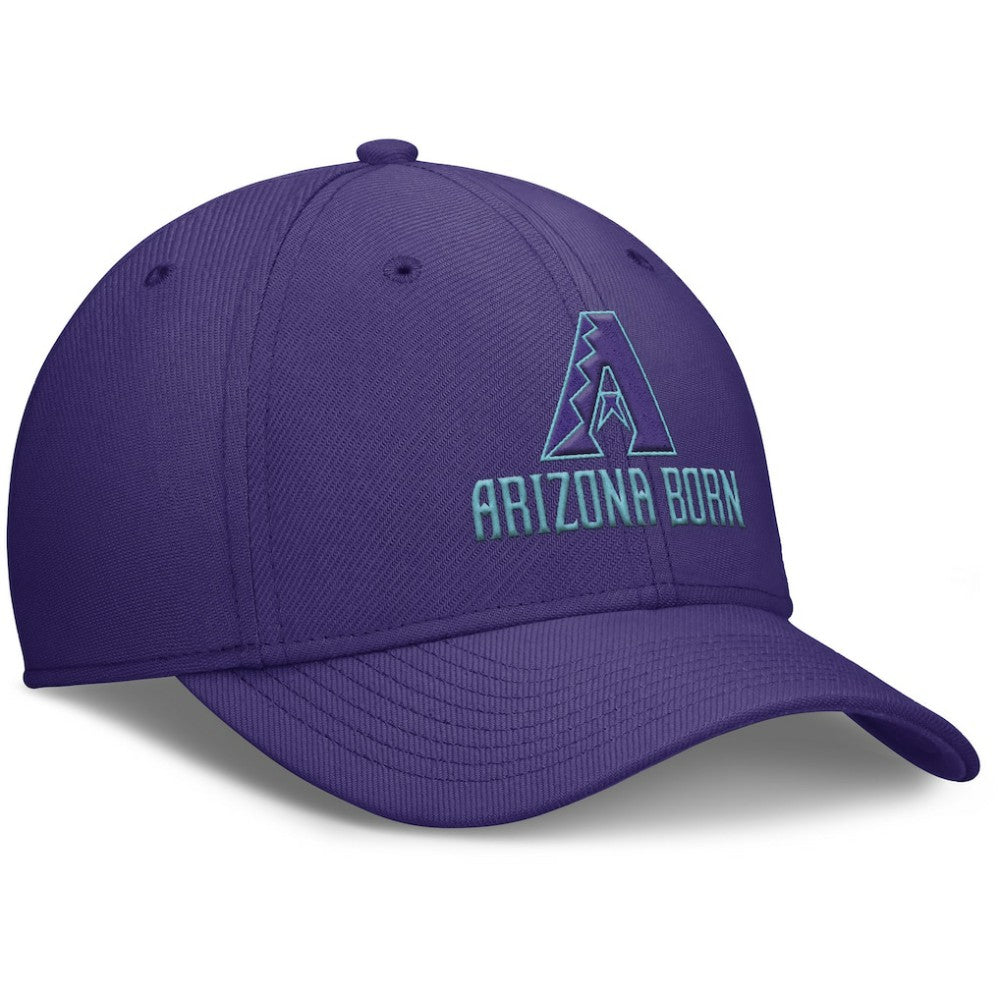 Arizona Diamondbacks Nike 2025 City Connect Rise Swoosh Performance Flex Hat Outlet