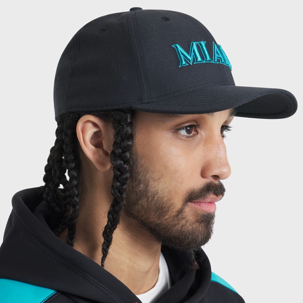 Miami Marlins Nike 2025 City Connect Performance Swoosh Flex Hat Discount