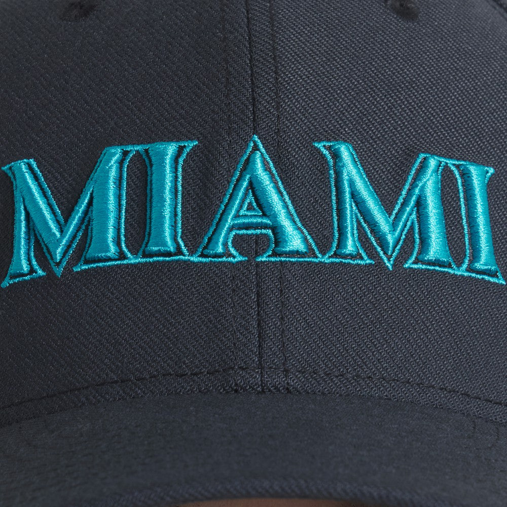 Miami Marlins Nike 2025 City Connect Performance Swoosh Flex Hat Discount