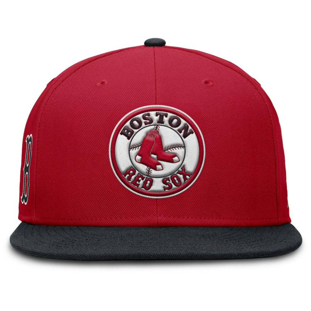 Boston Red Sox Nike Cooperstown Two-Tone Dri-FIT Round Bill True Fitted Hat Near Me