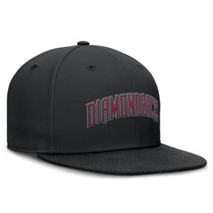 Arizona Diamondbacks Nike Wordmark Dri-FIT Round Bill True Fitted Hat for sale