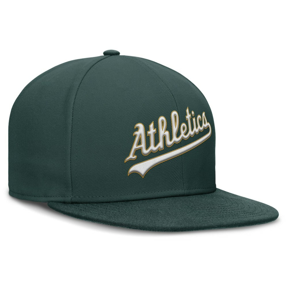 Athletics Nike Wordmark Dri-FIT Round Bill True Fitted Hat Discount