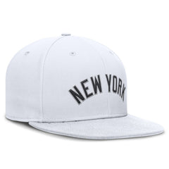 New York Yankees Nike Wordmark Dri-FIT Round Bill True Fitted Hat Sale