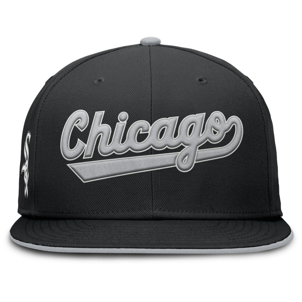 Chicago White Sox Nike Primetime Dri-FIT Round Bill True Fitted Hat Outlet