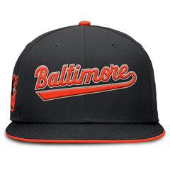 Baltimore Orioles Nike Primetime Dri-FIT Round Bill True Fitted Hat Outlet