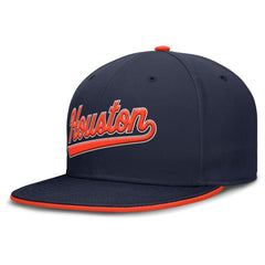 Houston Astros Nike Primetime Dri-FIT Round Bill True Fitted Hat Discount