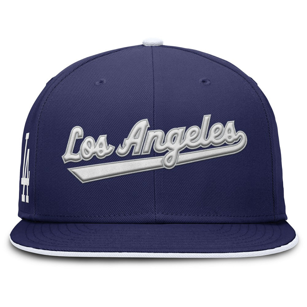 Los Angeles Dodgers Nike Primetime Dri-FIT Round Bill True Fitted Hat Near Me