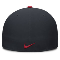 Atlanta Braves Nike Primetime Dri-FIT Round Bill True Fitted Hat for sale