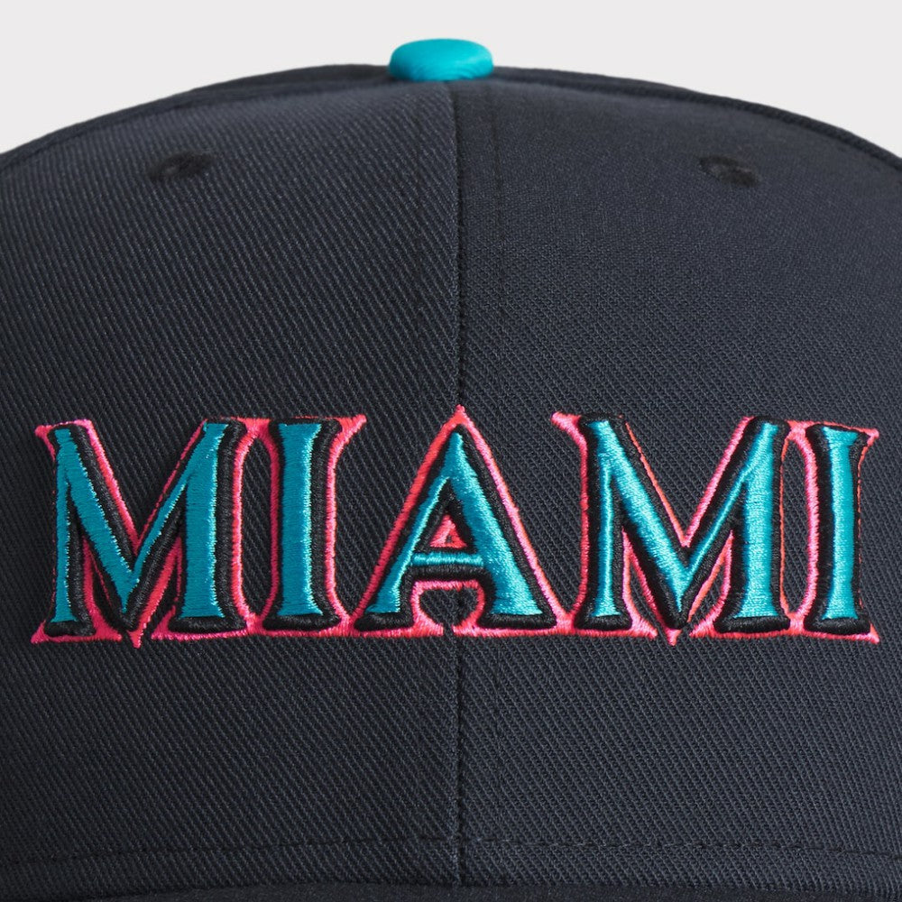 Miami Marlins Nike 2025 City Connect Performance Fitted Hat for sale