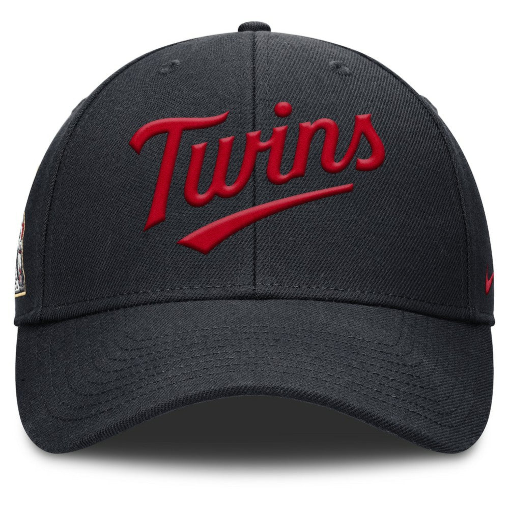 Minnesota Twins Nike Rise Gaberdine Adjustable Hat for sale