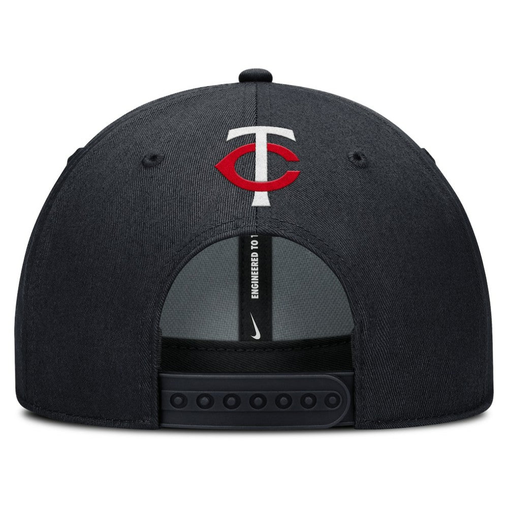 Minnesota Twins Nike Rise Gaberdine Adjustable Hat for sale