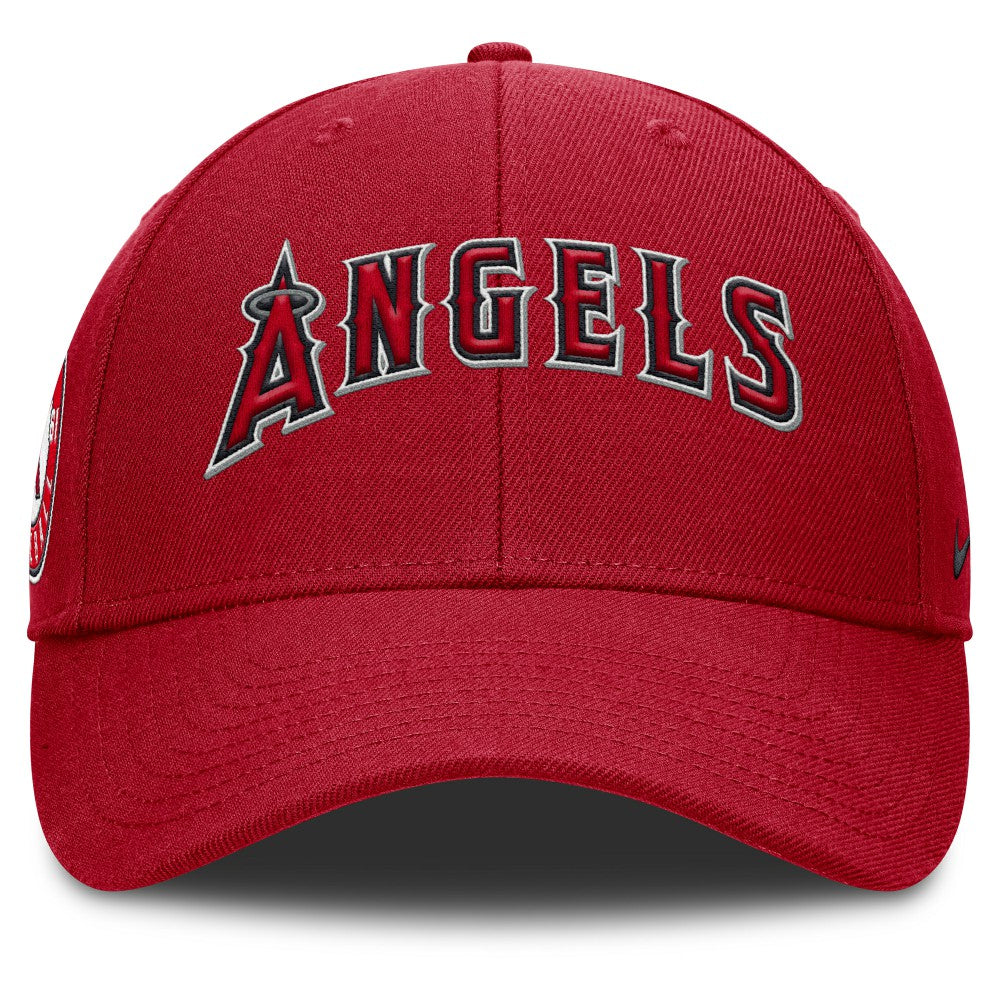 Los Angeles Angels Nike Rise Gaberdine Adjustable Hat for sale