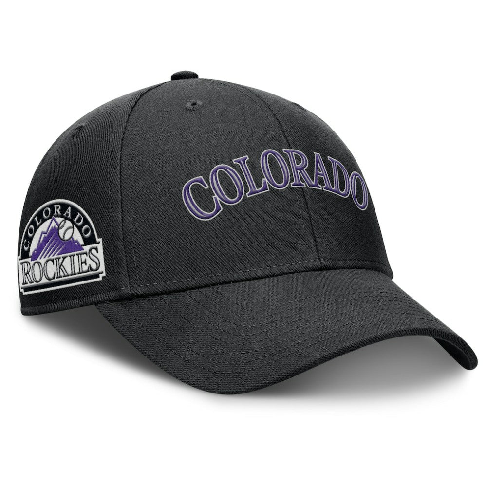 Colorado Rockies Nike Rise Gaberdine Adjustable Hat Sale