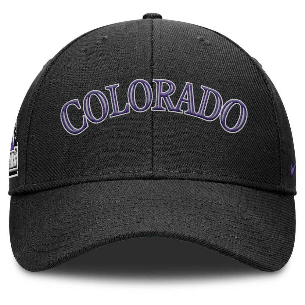 Colorado Rockies Nike Rise Gaberdine Adjustable Hat Sale