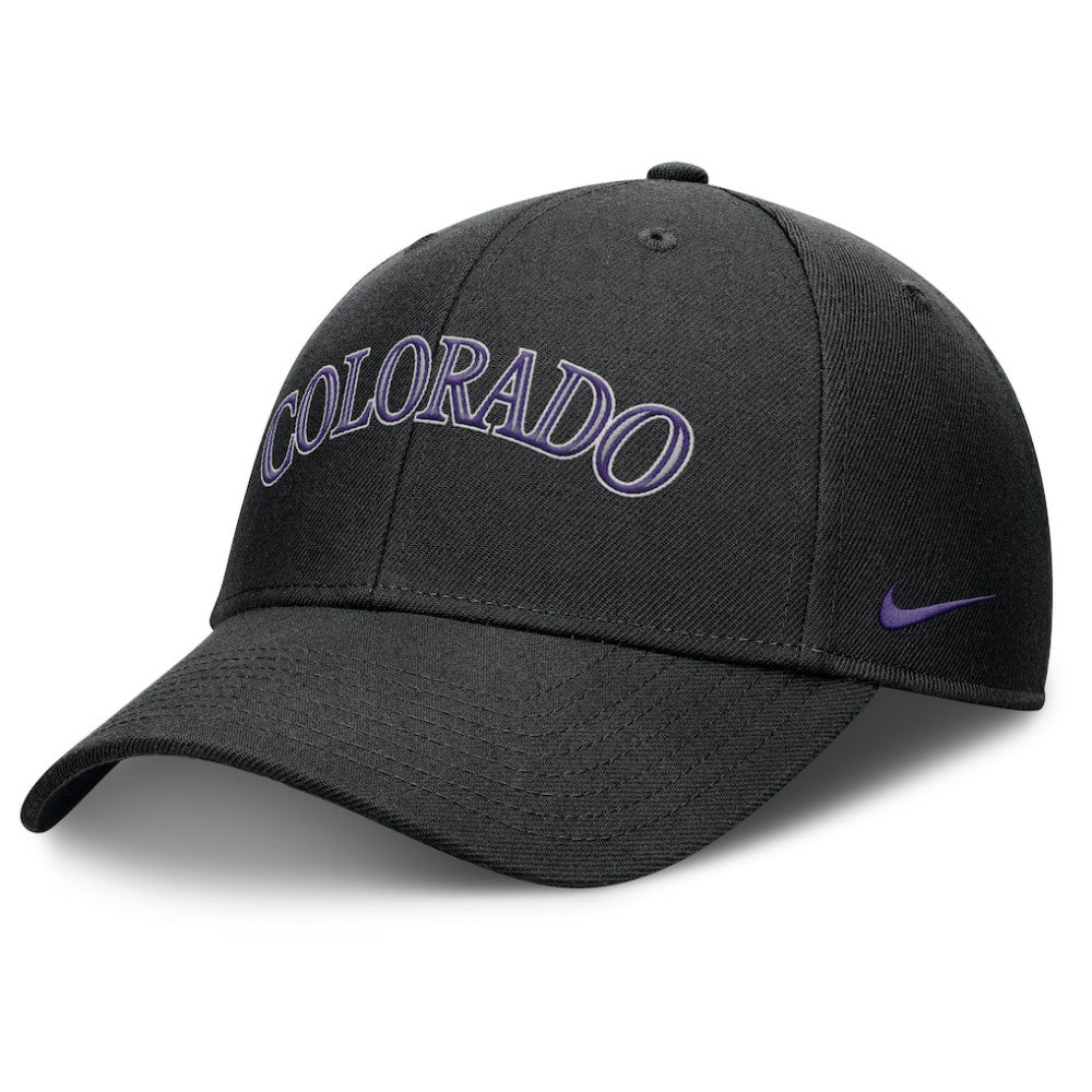 Colorado Rockies Nike Rise Gaberdine Adjustable Hat Sale