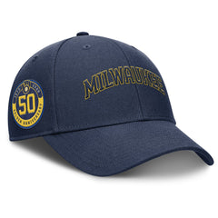 Milwaukee Brewers Nike Rise Gaberdine Adjustable Hat Discount