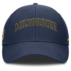 Milwaukee Brewers Nike Rise Gaberdine Adjustable Hat Discount