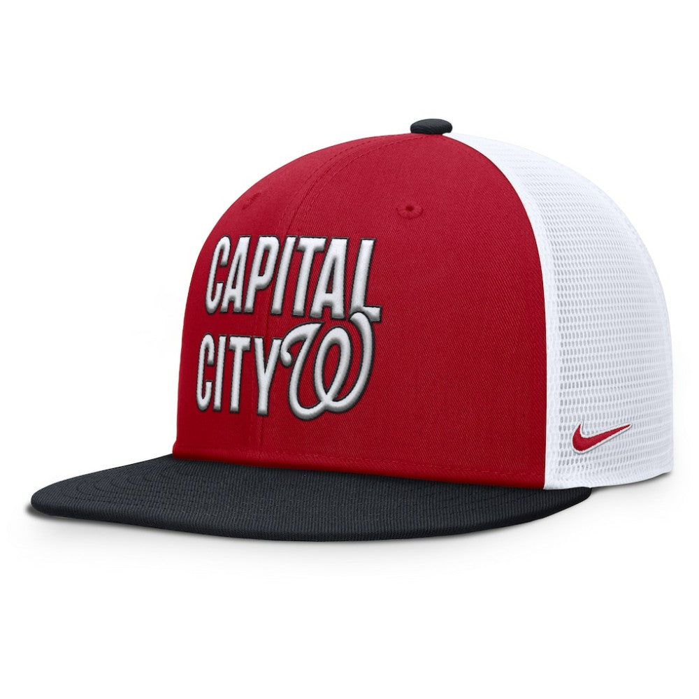 Washington Nationals Nike Pro Trucker Snapback Hat Sale