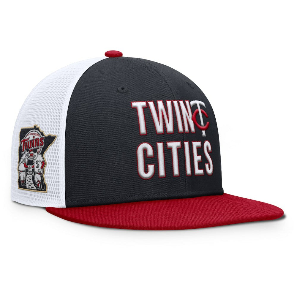 Minnesota Twins Nike Pro Trucker Snapback Hat Online