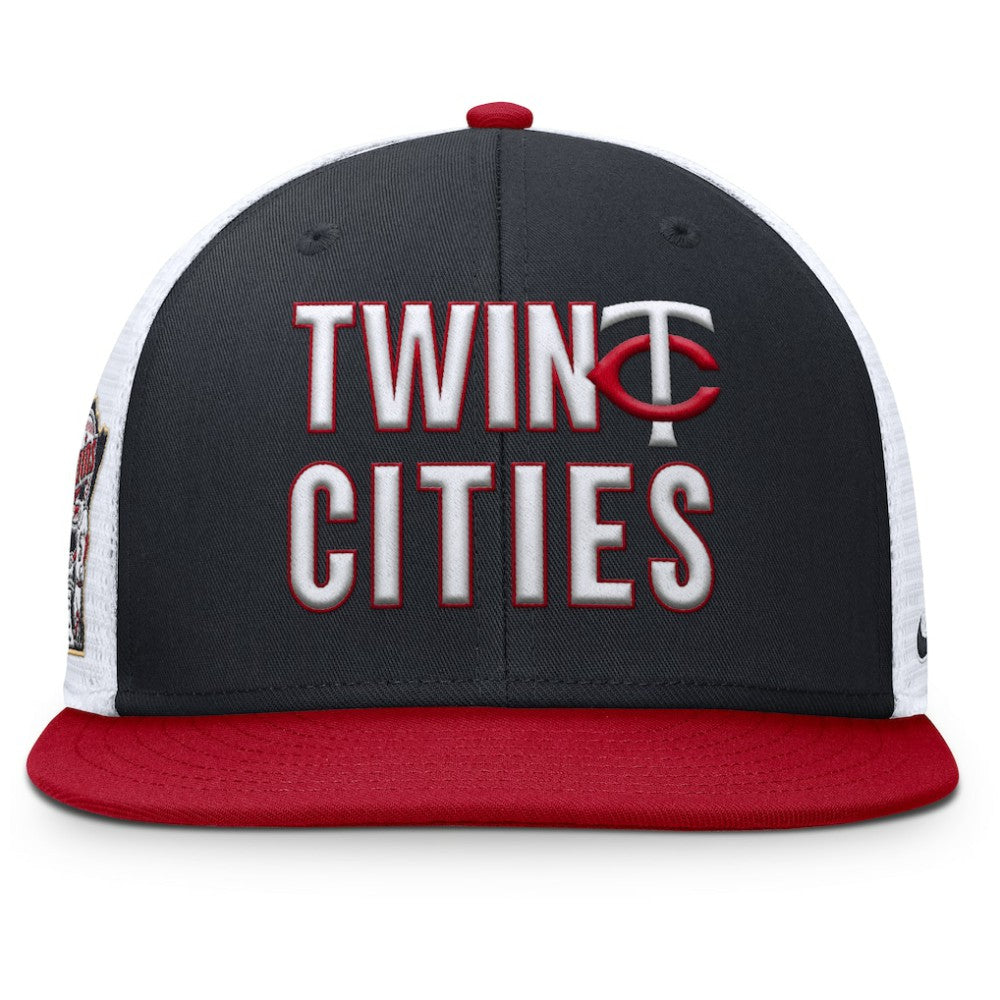 Minnesota Twins Nike Pro Trucker Snapback Hat Online