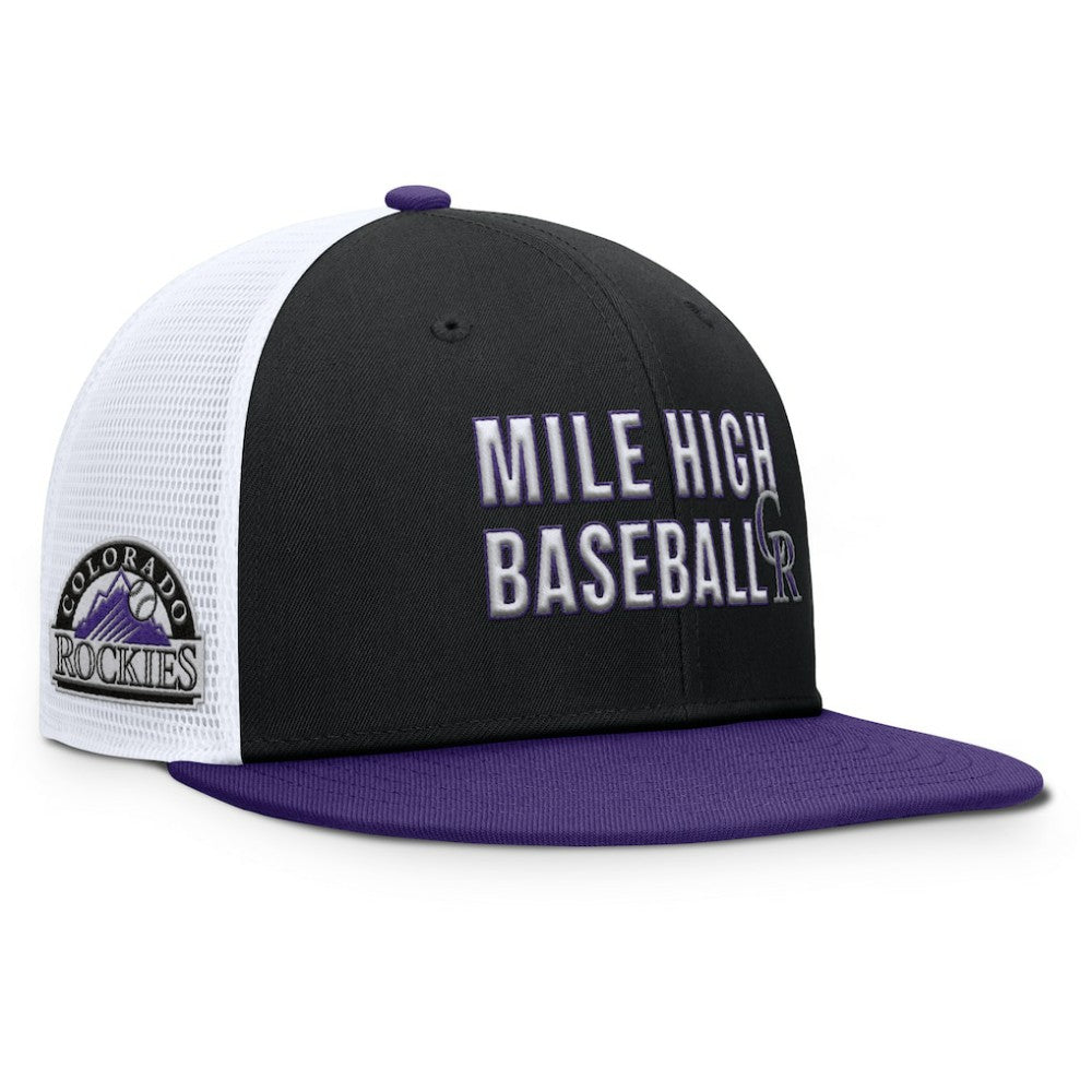 Colorado Rockies Nike Pro Trucker Snapback Hat Sale