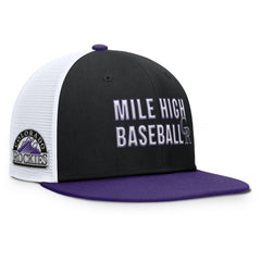 Colorado Rockies Nike Pro Trucker Snapback Hat Sale