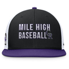 Colorado Rockies Nike Pro Trucker Snapback Hat Sale