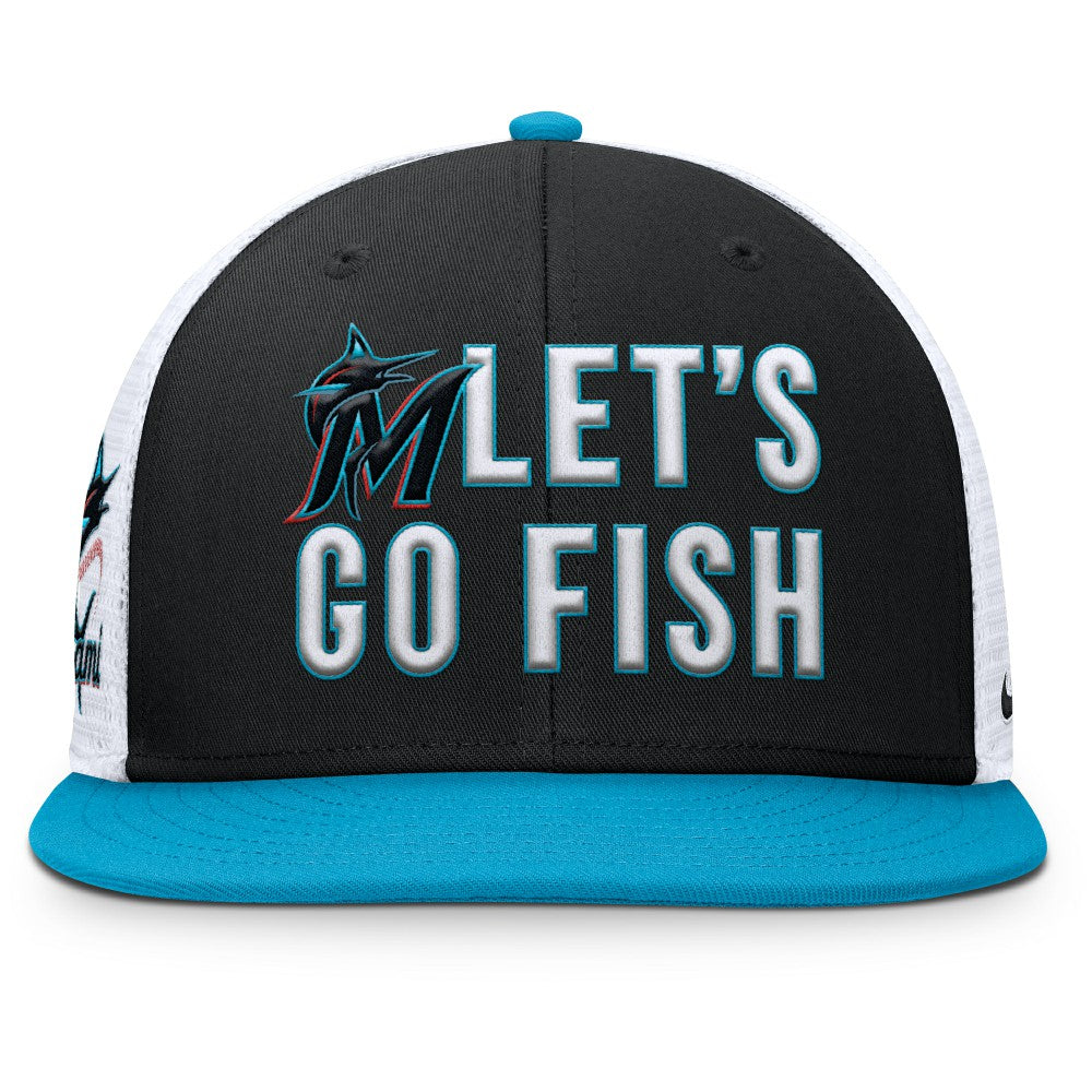 Miami Marlins Nike Pro Performance Trucker Snapback Hat Online