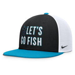 Miami Marlins Nike Pro Performance Trucker Snapback Hat Online