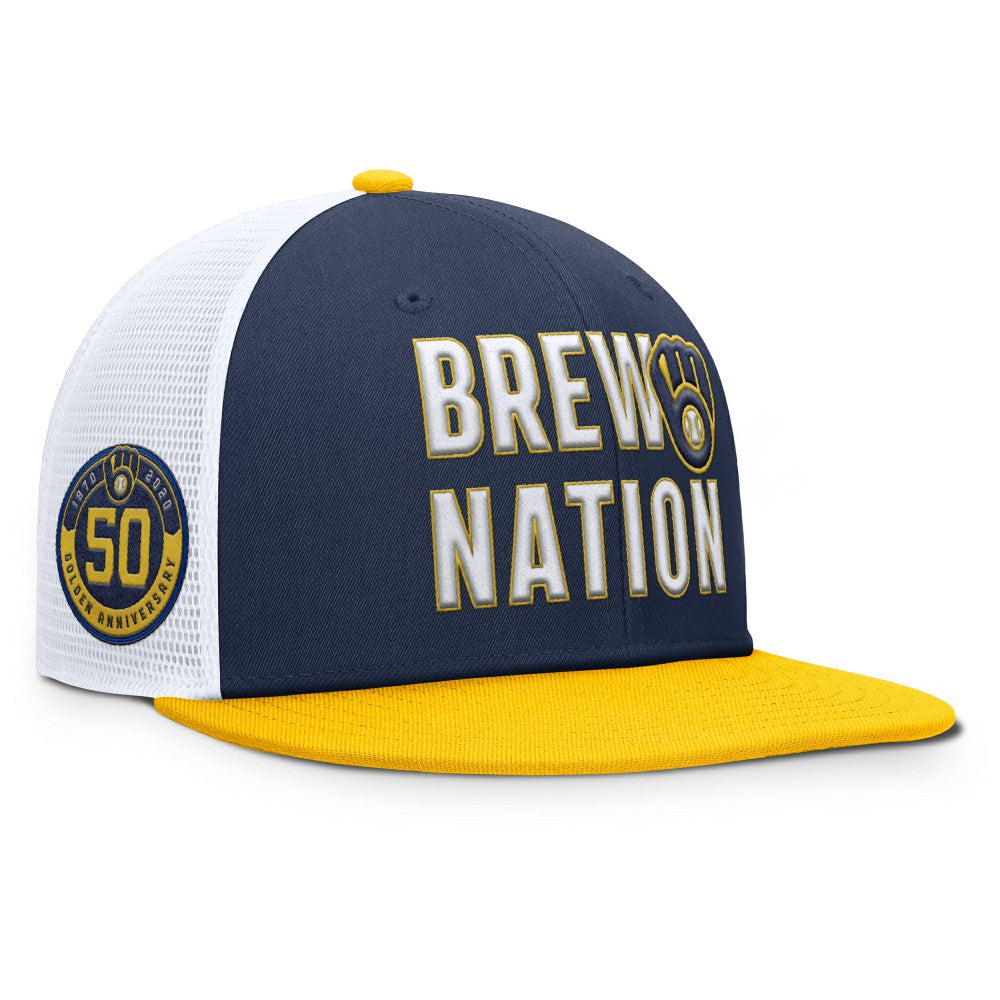 Milwaukee Brewers Nike Pro Trucker Snapback Hat Sale