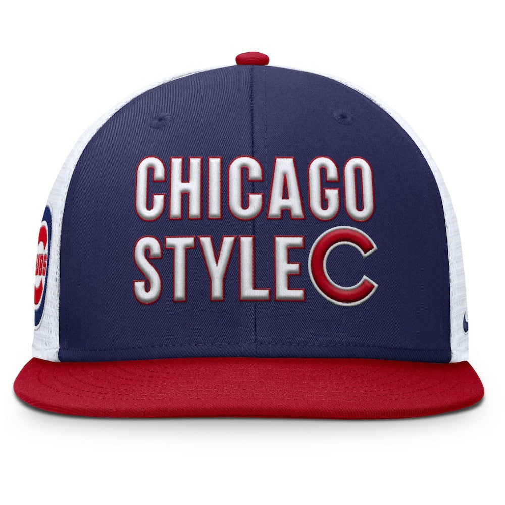 Chicago Cubs Nike Pro Trucker Snapback Hat Online
