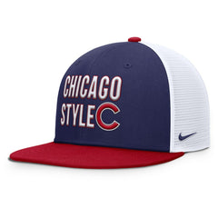 Chicago Cubs Nike Pro Trucker Snapback Hat Online
