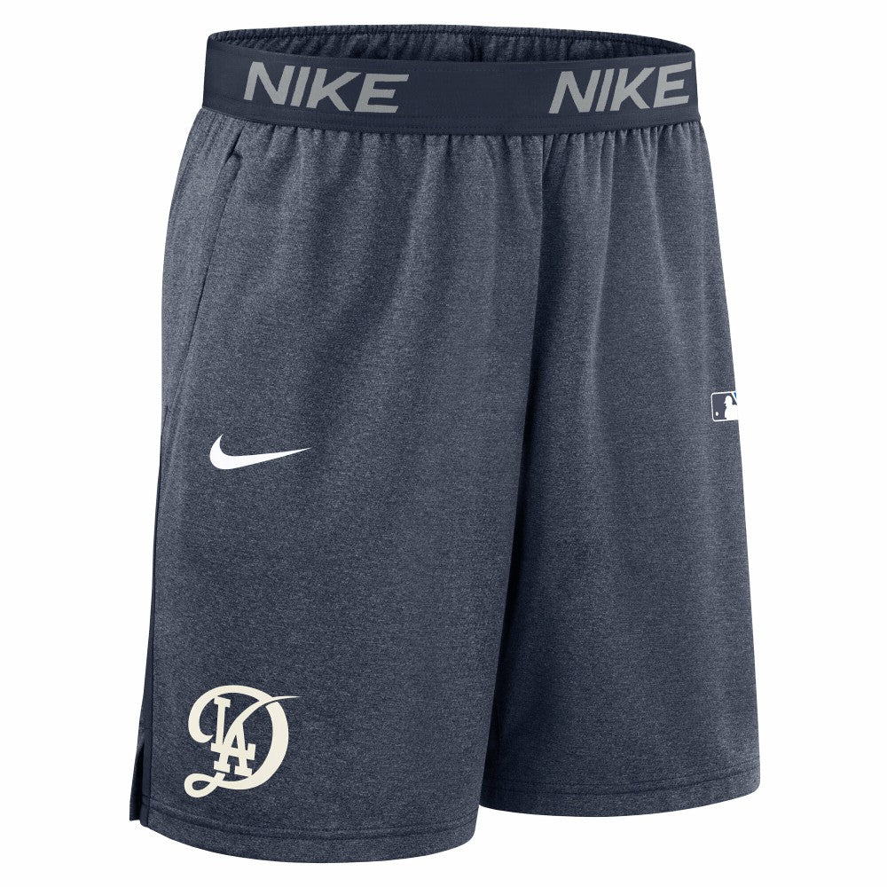 Los Angeles Dodgers Nike Authentic Collection City Connect Performance Knit Shorts Discount