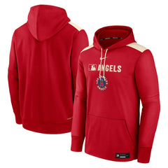 Los Angeles Angels Nike Authentic Collection City Connect Therma Pullover Hoodie for sale