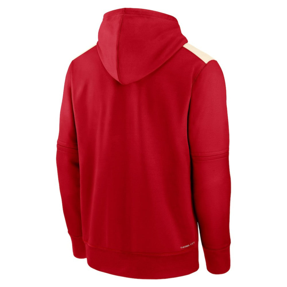 Los Angeles Angels Nike Authentic Collection City Connect Therma Pullover Hoodie for sale